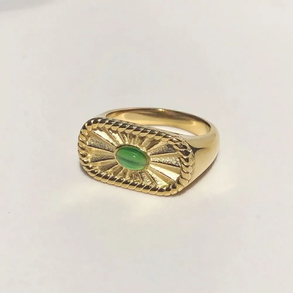 New! “Cleopatra” Gold Ring